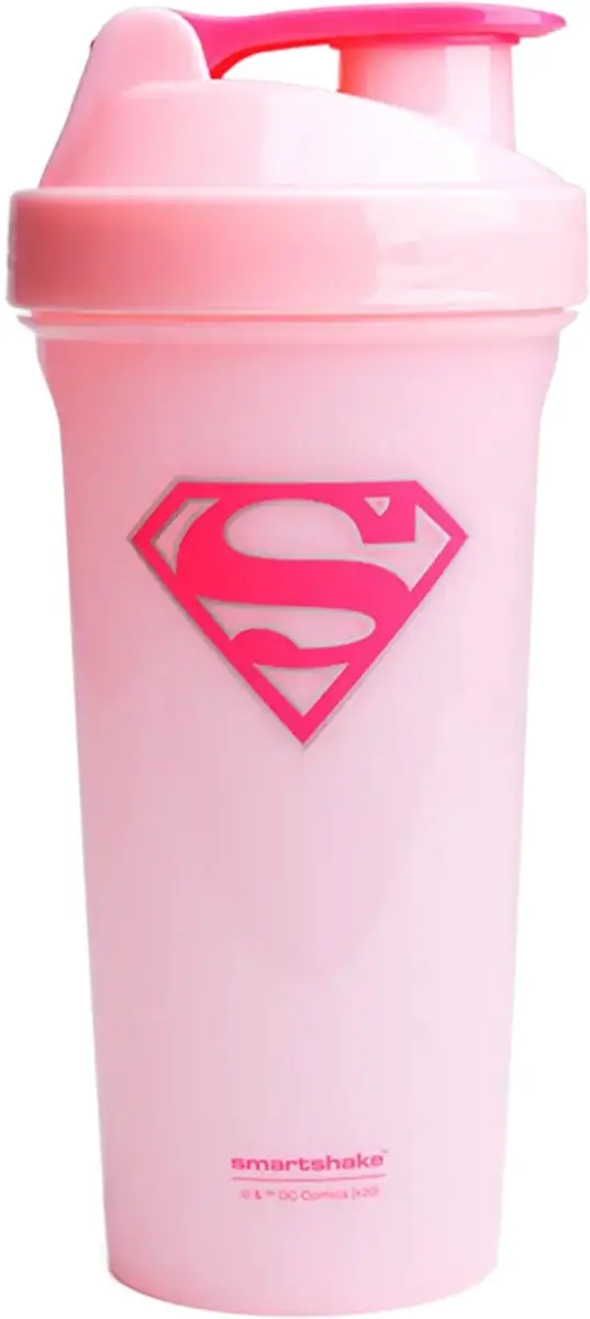 SmartShake Lite Supergirl 800ml Shakebeker