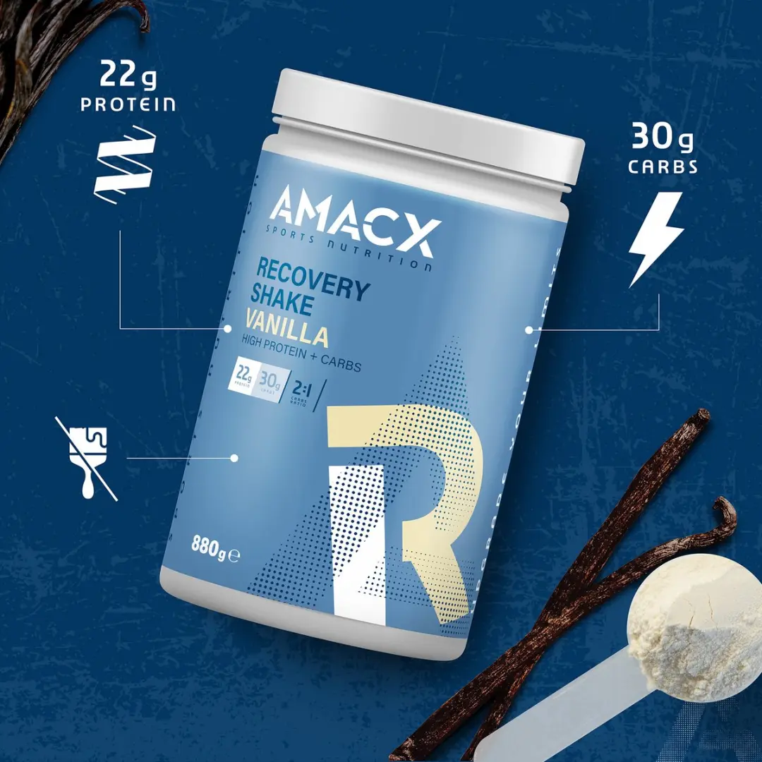 Amacx Recovery Shake Vanille 880g - afbeelding 2 van 6