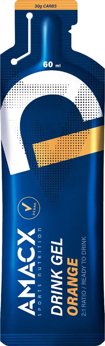 Amacx Drink Gel Orange 60ml - 12 Stuks - afbeelding 2 van 6