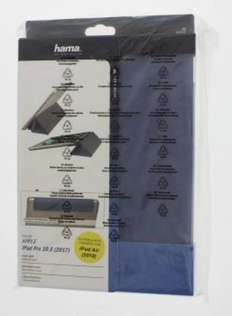 Hama Suede Tablethoes - Apple iPad Pro 10.5" 2017 - Lichtblauw - afbeelding 6 van 6