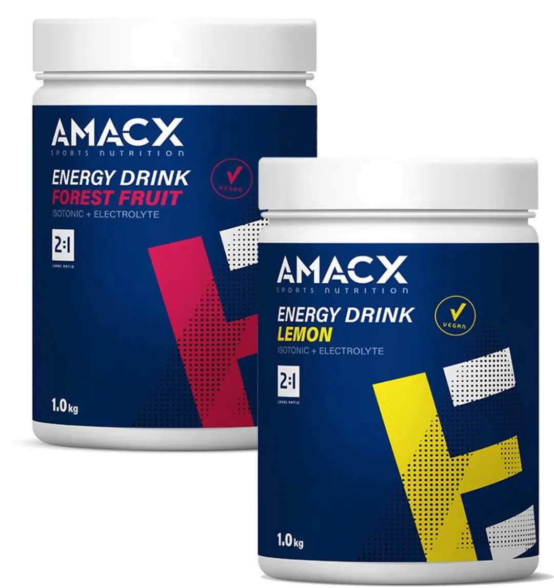 Amacx Energy Drink Lemon 1kg - afbeelding 6 van 6