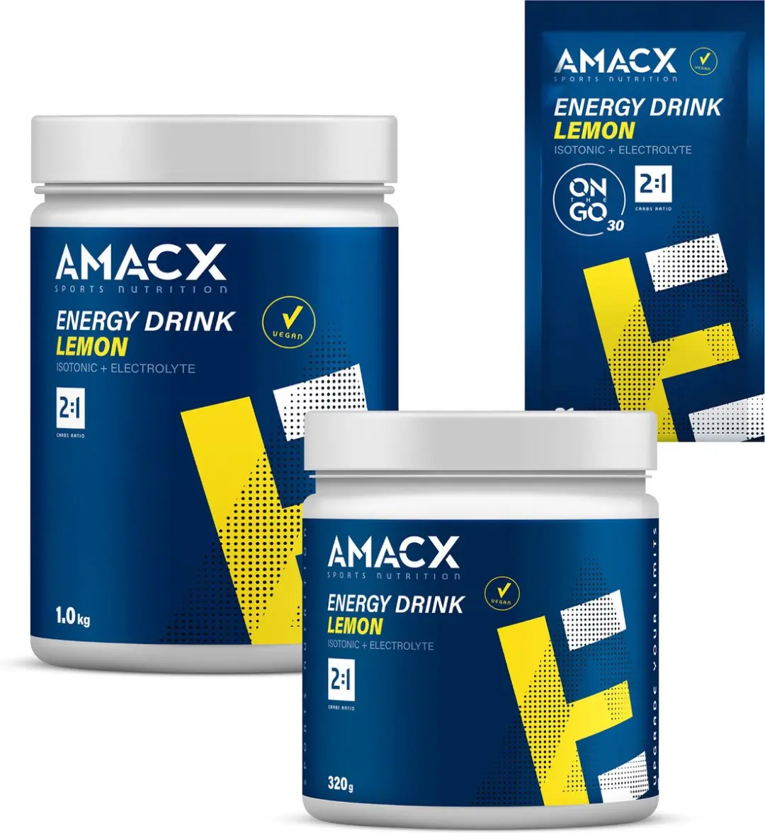 Amacx Energy Drink On The Go Citroen 12 Stuks - afbeelding 2 van 6