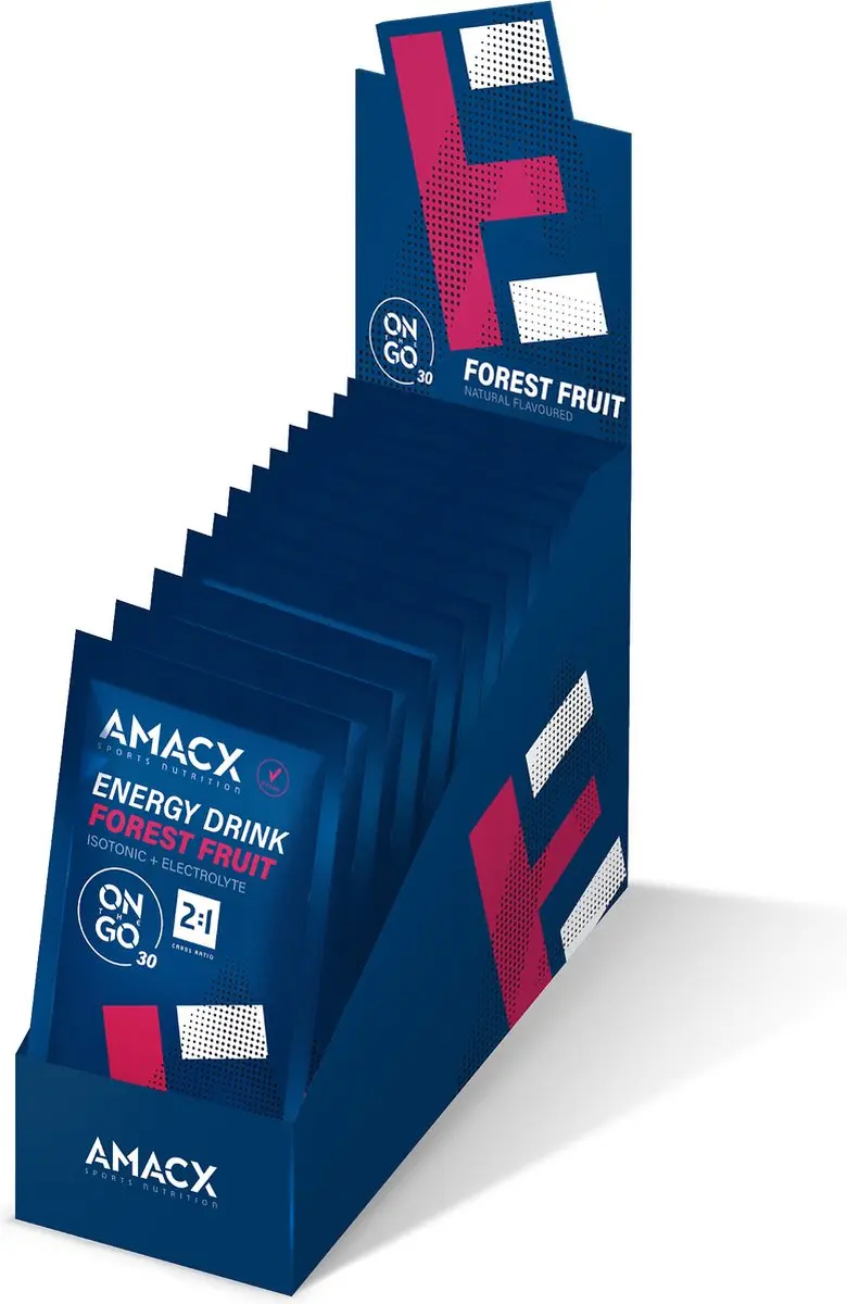 Amacx Energy Drink On The Go Bosvruchten 12 Stuks