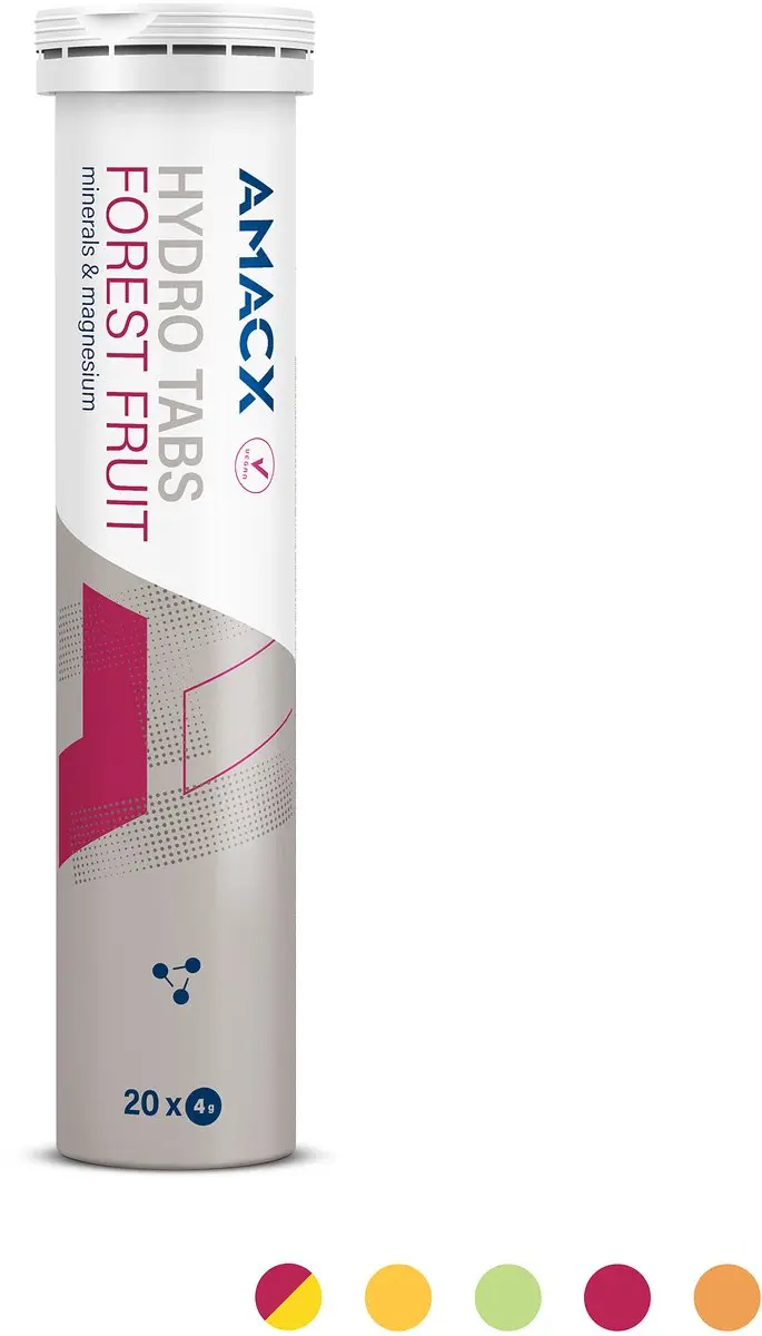 Amacx Hydro Tabs Forest Fruit Elektrolyten 120 tabletten - afbeelding 4 van 6