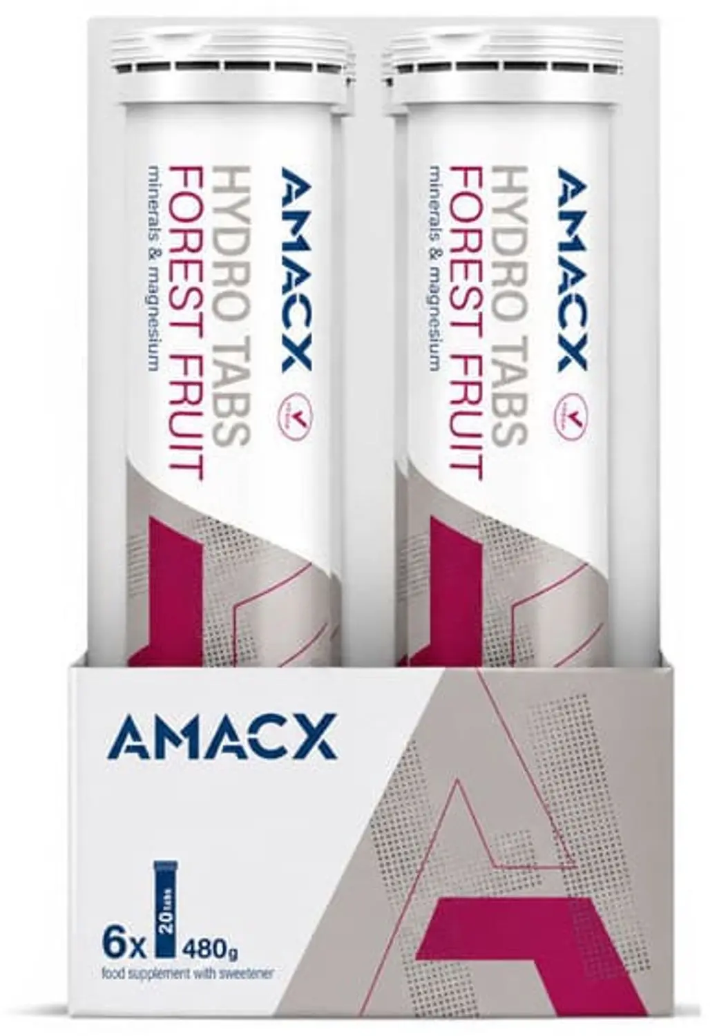 Amacx Hydro Tabs Forest Fruit Elektrolyten 120 tabletten - afbeelding 6 van 6