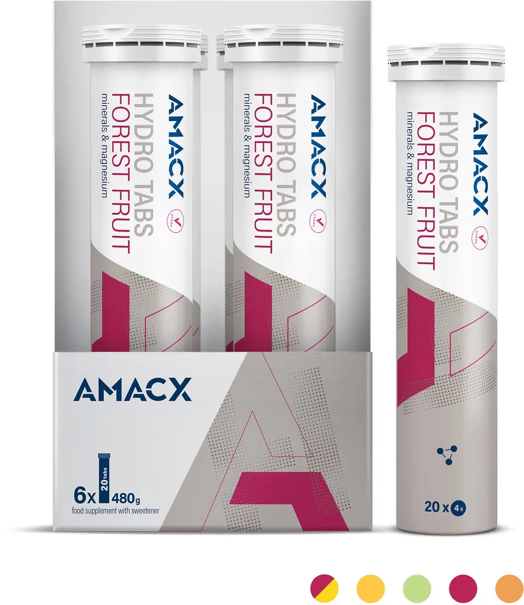 Amacx Hydro Tabs Forest Fruit Elektrolyten 120 tabletten
