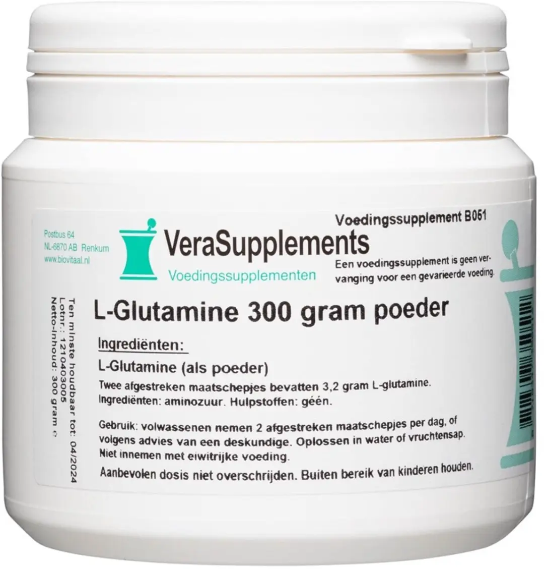 Biovitaal L-Glutamine 300g