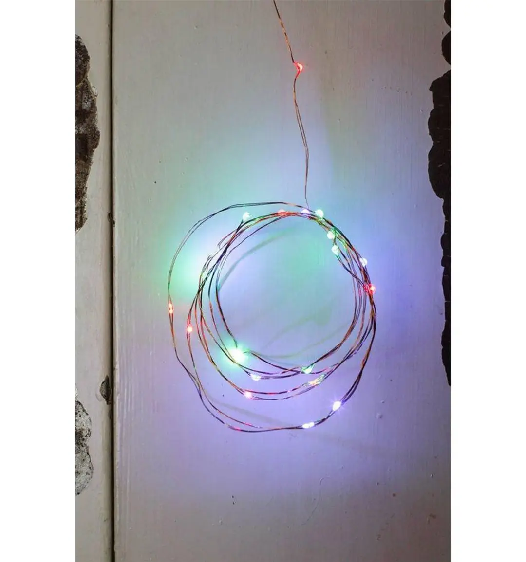 Kikkerland Lichtsnoer LED 182cm Koper Zilver - afbeelding 4 van 4