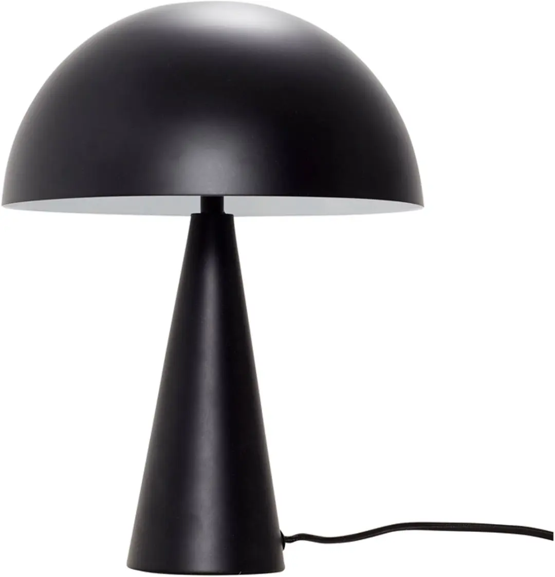 Hübsch Mush Tafellamp Mini Zwart