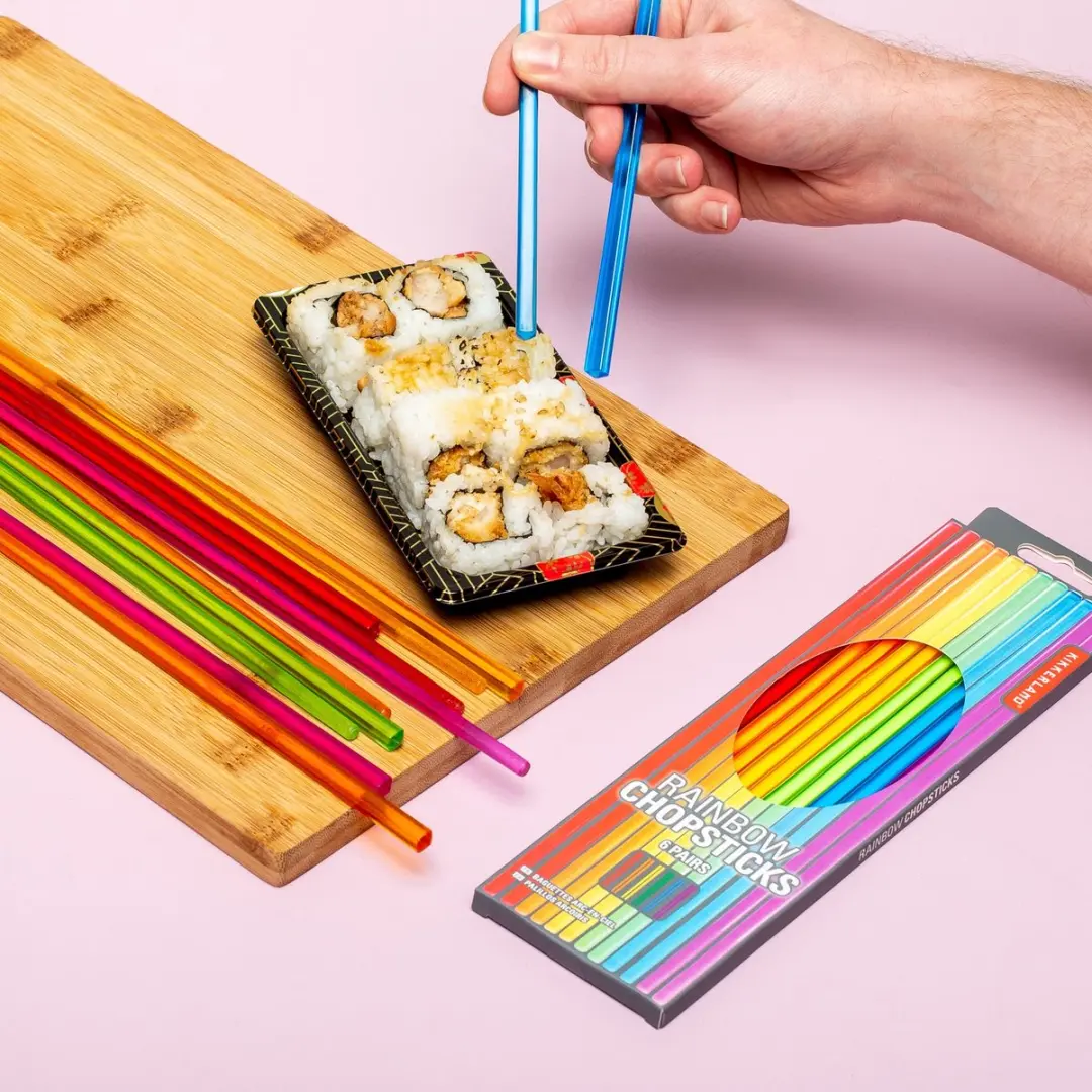 Kikkerland Rainbow Chopsticks