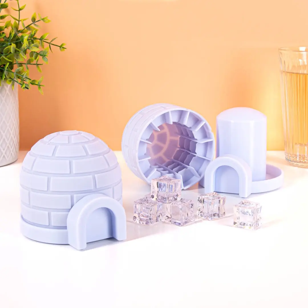 Kikkerland Iglo ijsmal set van 2