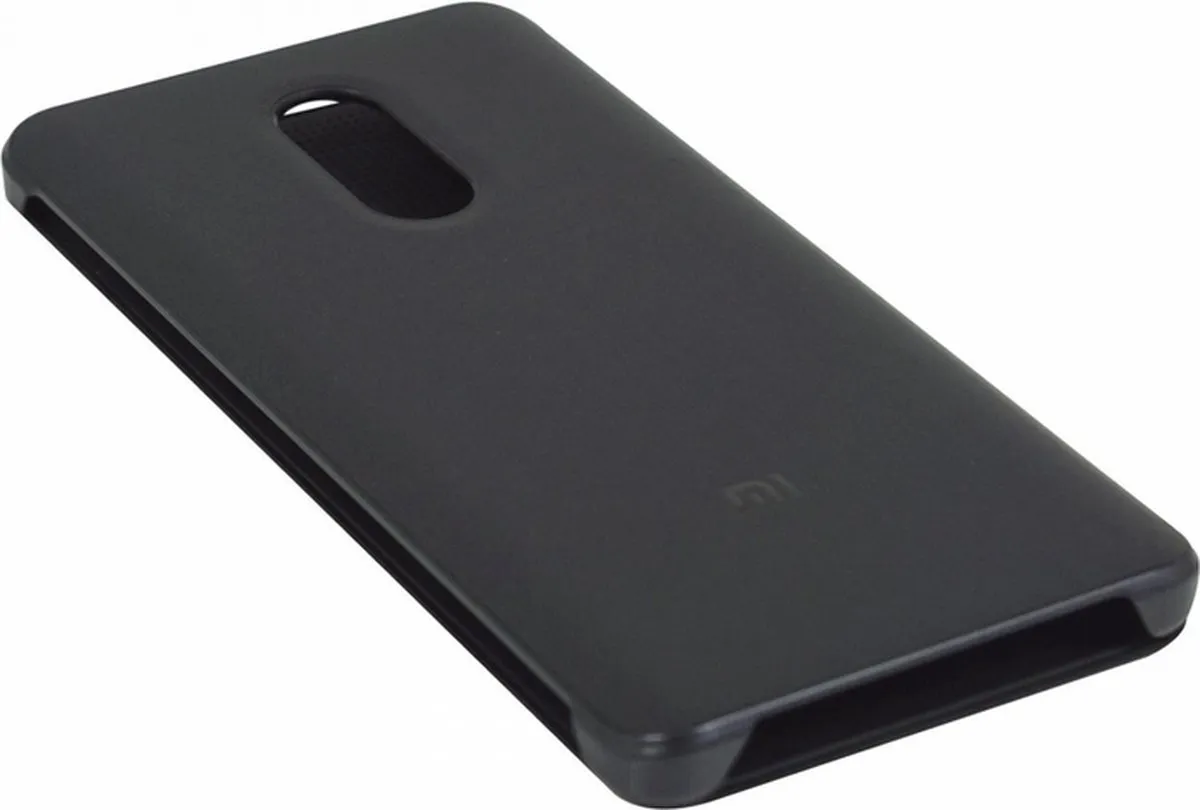 Xiaomi Book Case Perforated Redmi Note 4 - Zwart