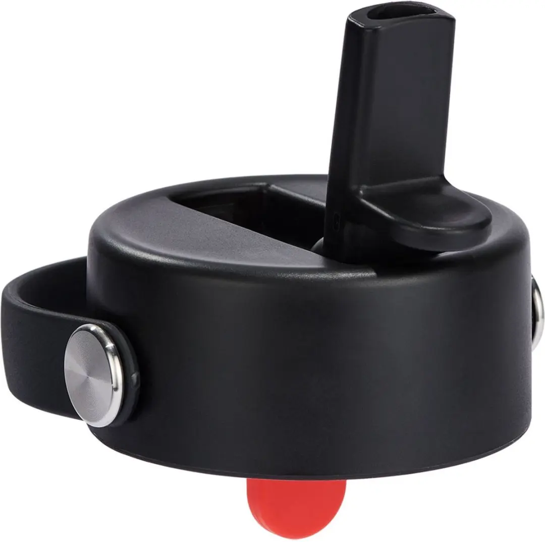 Hydro Flask Wide Flex Straw Cap - Zwart - afbeelding 3 van 5