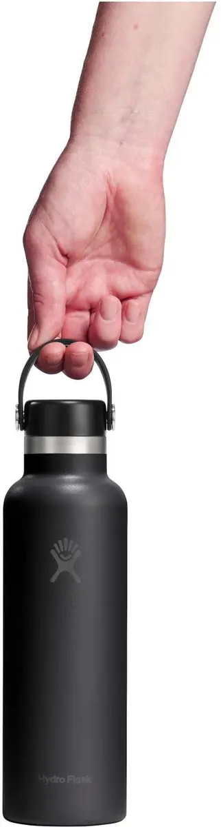 Hydro Flask Standard Mouth 621ml - Zwart - afbeelding 3 van 3