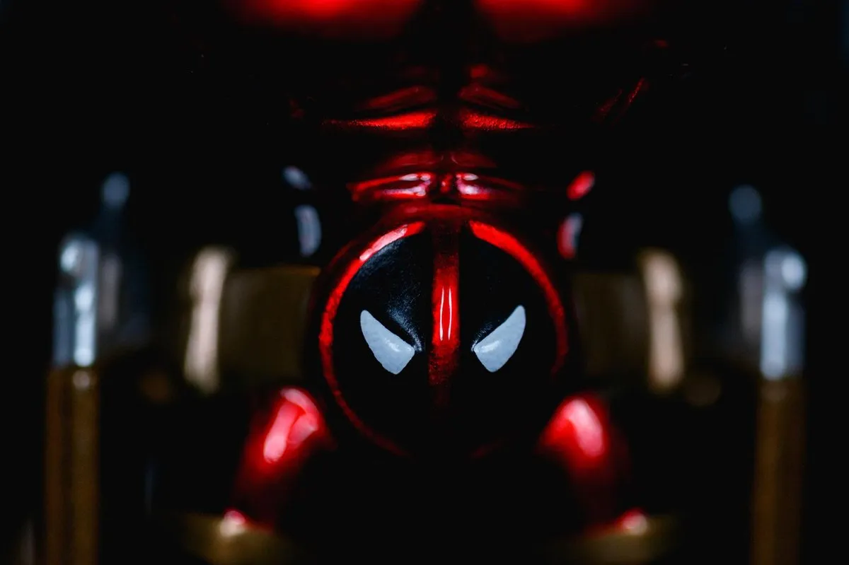 Marvel Deadpool Jada 253221006 Speelfiguur 10cm - Rood/Zwart