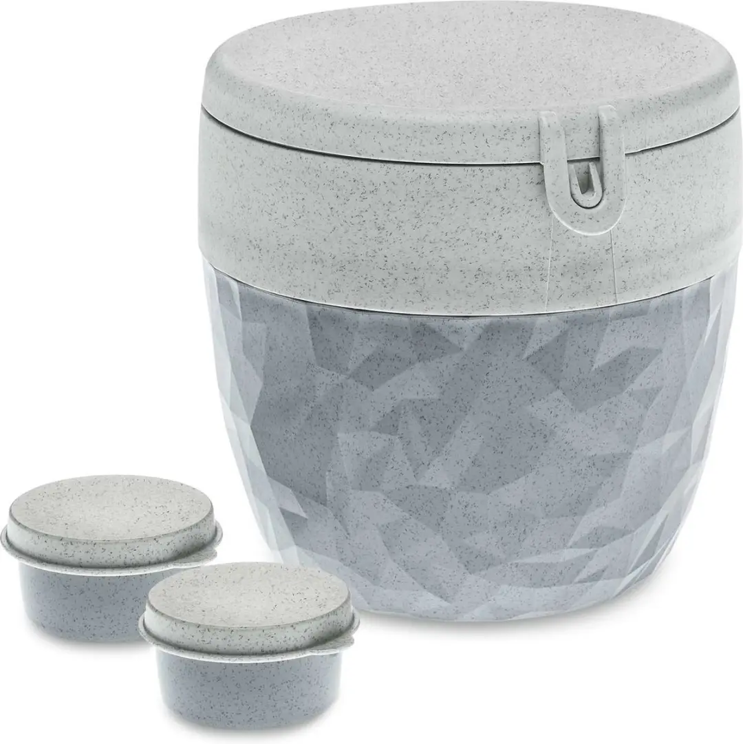 Koziol Bentobox Grijs 0.8L - afbeelding 3 van 6