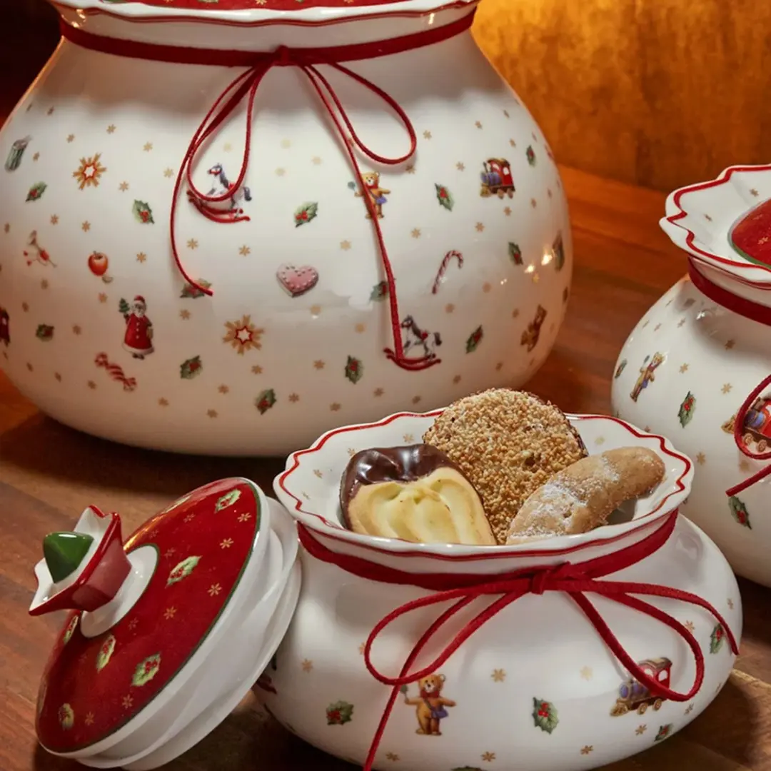 Villeroy & Boch Toy's Delight Pot 10 cm - Wit/Rood - afbeelding 3 van 6