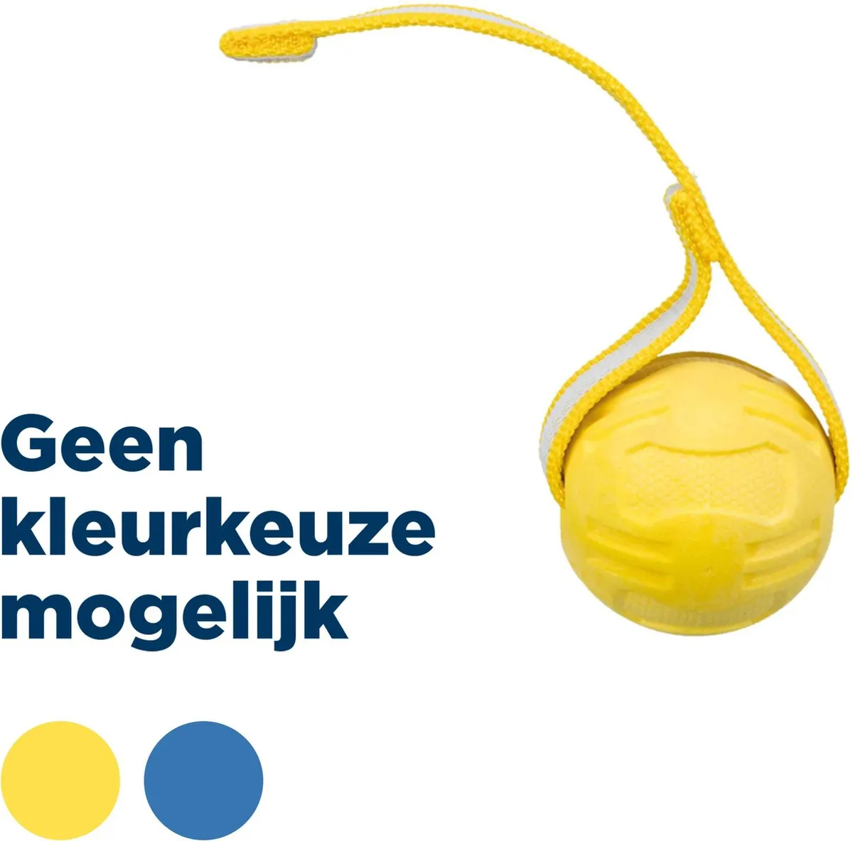 Trixie Sportbal aan Lint TPR - Blauw