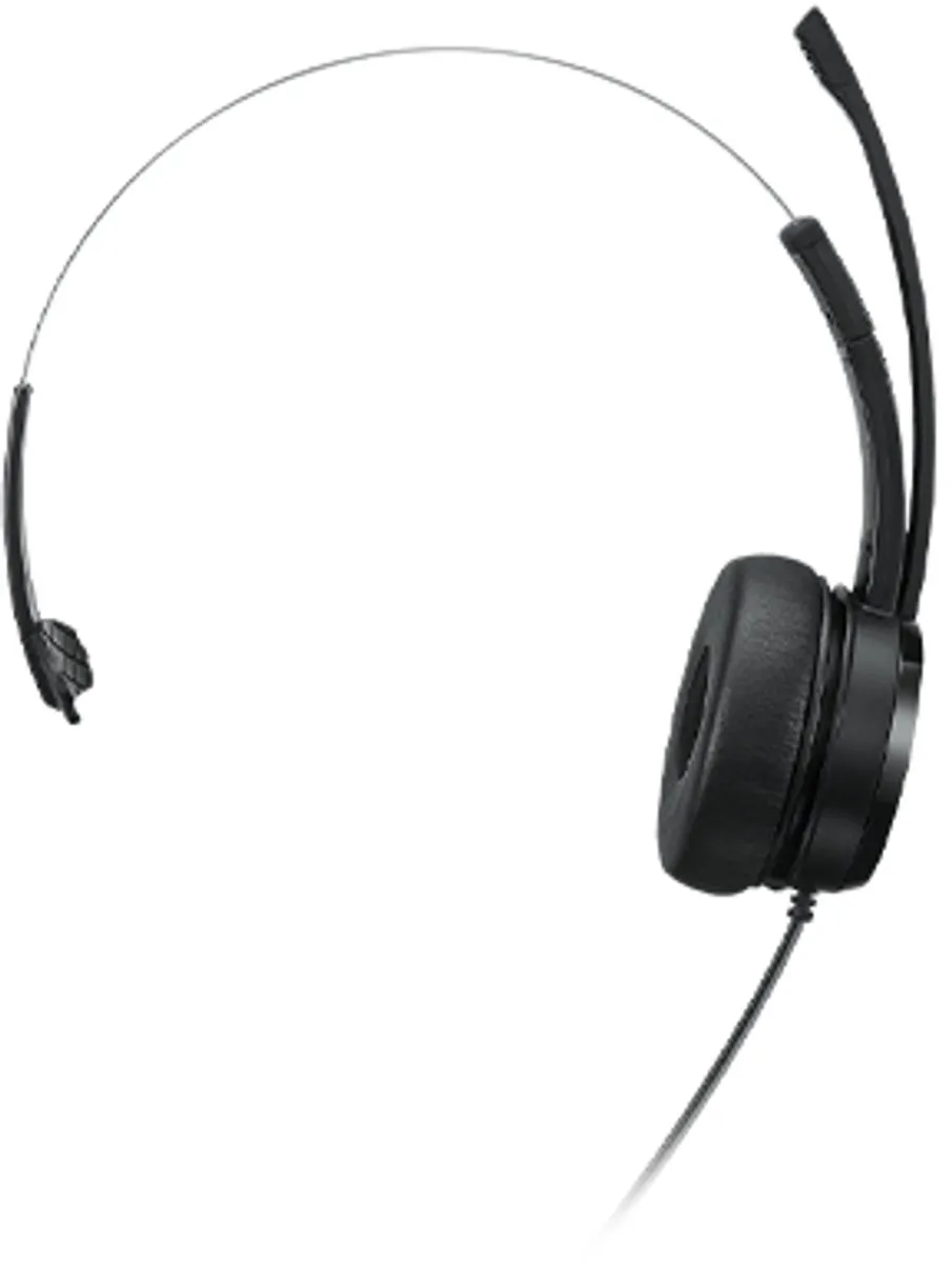 Lenovo 4XD1B61617 Hoofdtelefoon met microfoon - Zwart