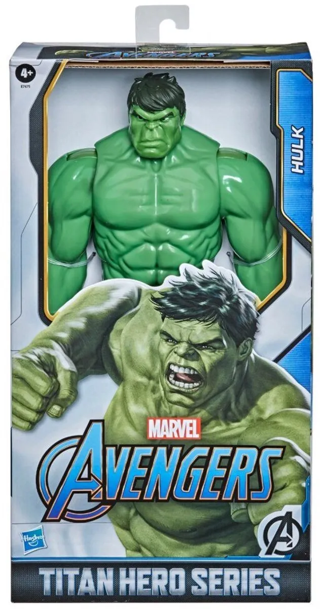 Marvel Avengers Titan Hero Deluxe Hulk Speelfiguur 30cm - afbeelding 6 van 6