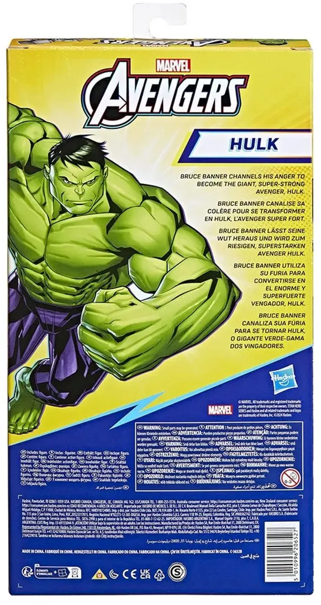 Marvel Avengers Titan Hero - Speelfiguur (30cm) - Deluxe Hulk