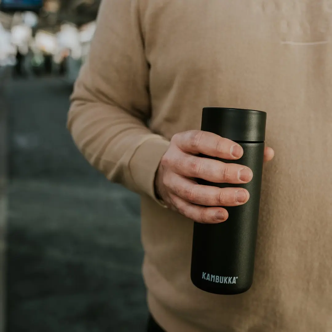Kambukka Olympus Thermosbeker 500ml Matte Black - afbeelding 5 van 6