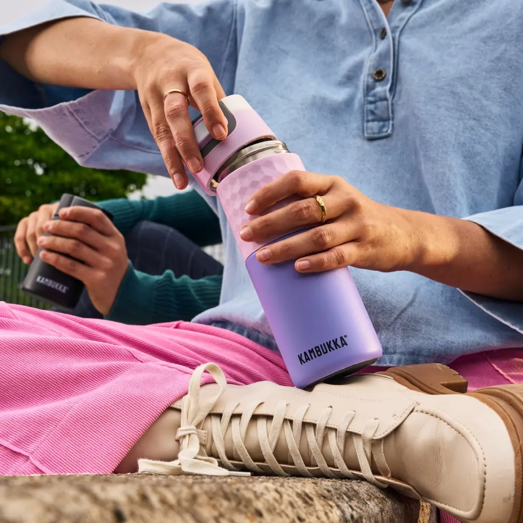 Kambukka Etna Grip Thermosbeker 500ml - Pale Purple - afbeelding 6 van 6