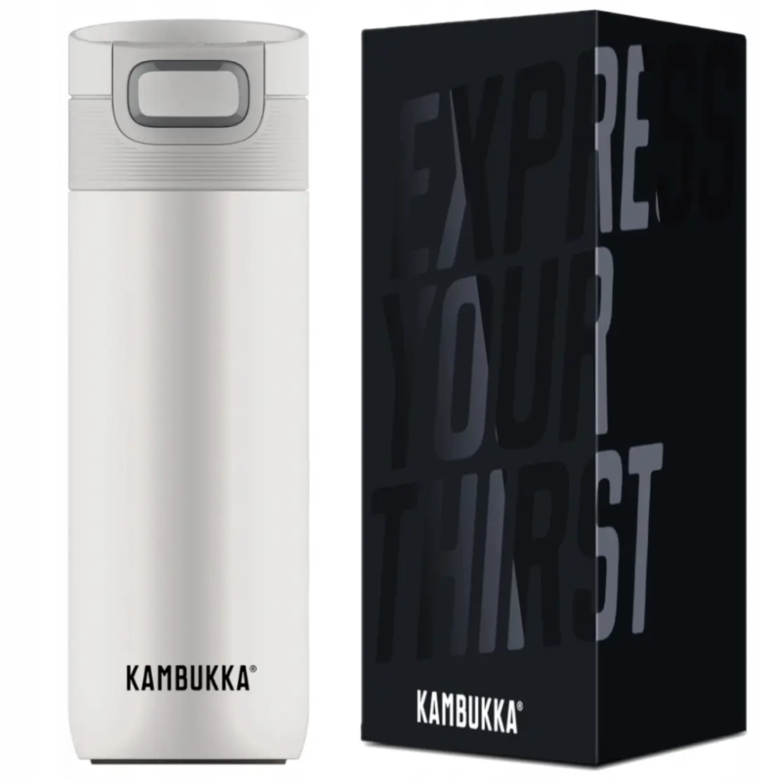 Kambukka Etna Thermosbeker 500ml Melkachtig Wit