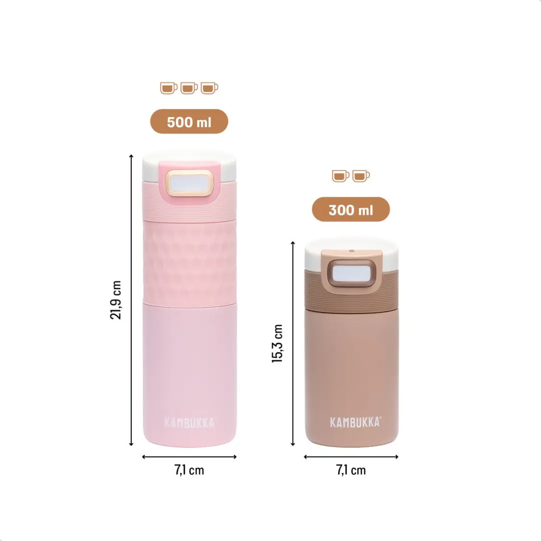 Kambukka Etna Grip Thermosbeker 500ml Pink Aura - afbeelding 5 van 5