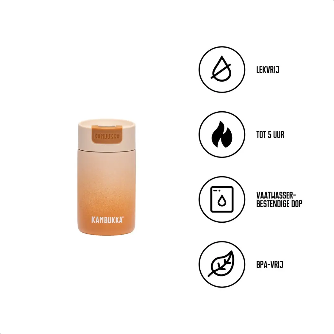 Kambukka Olympus Thermosbeker 300ml Café Crema - afbeelding 2 van 5