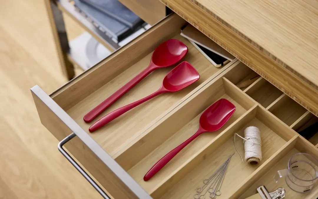 Rosti NEW Classic Pollepelset 3-delig Rood - afbeelding 3 van 4