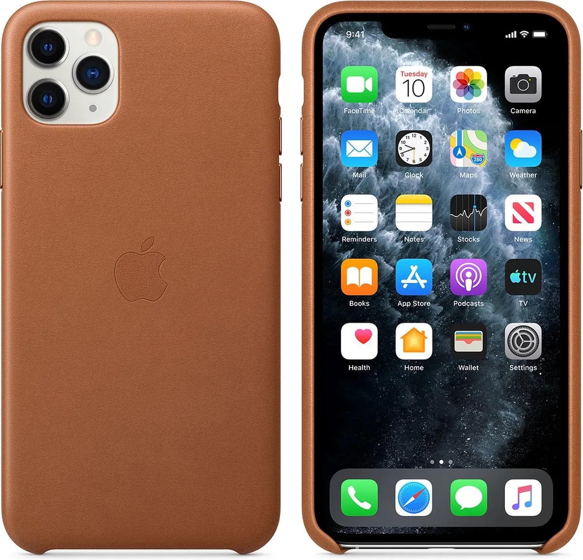 Apple iPhone 11 Pro Max Hoesje - Bruin MX0D2ZM/A