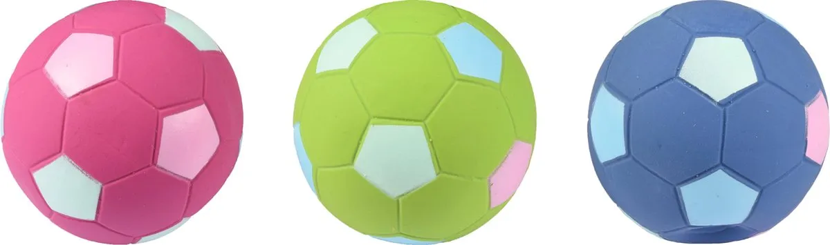 Flamingo Latex Voetbal Honden