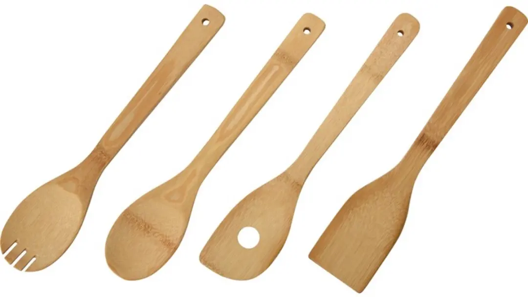 Keukengereedschap Bamboe 4-Delig