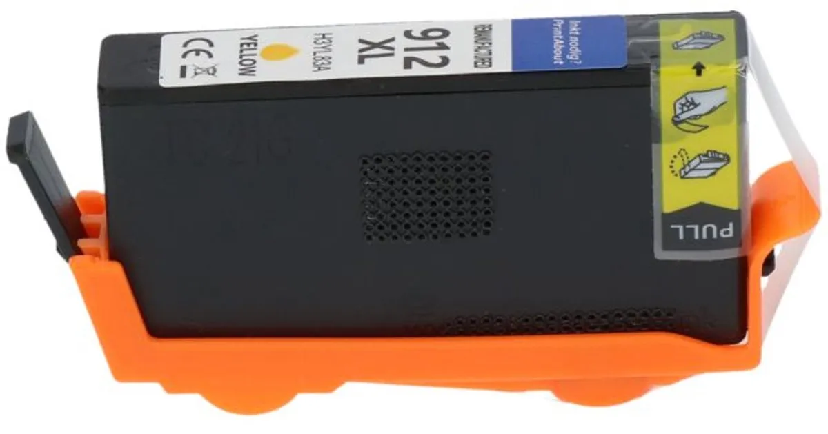 PrintAbout Inktcartridge 912XL Geel 10.5ml - o.a. HP