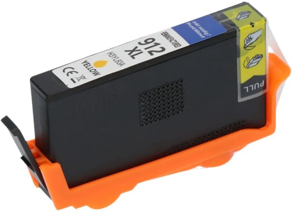 PrintAbout Inktcartridge 912XL Geel 10.5ml - o.a. HP