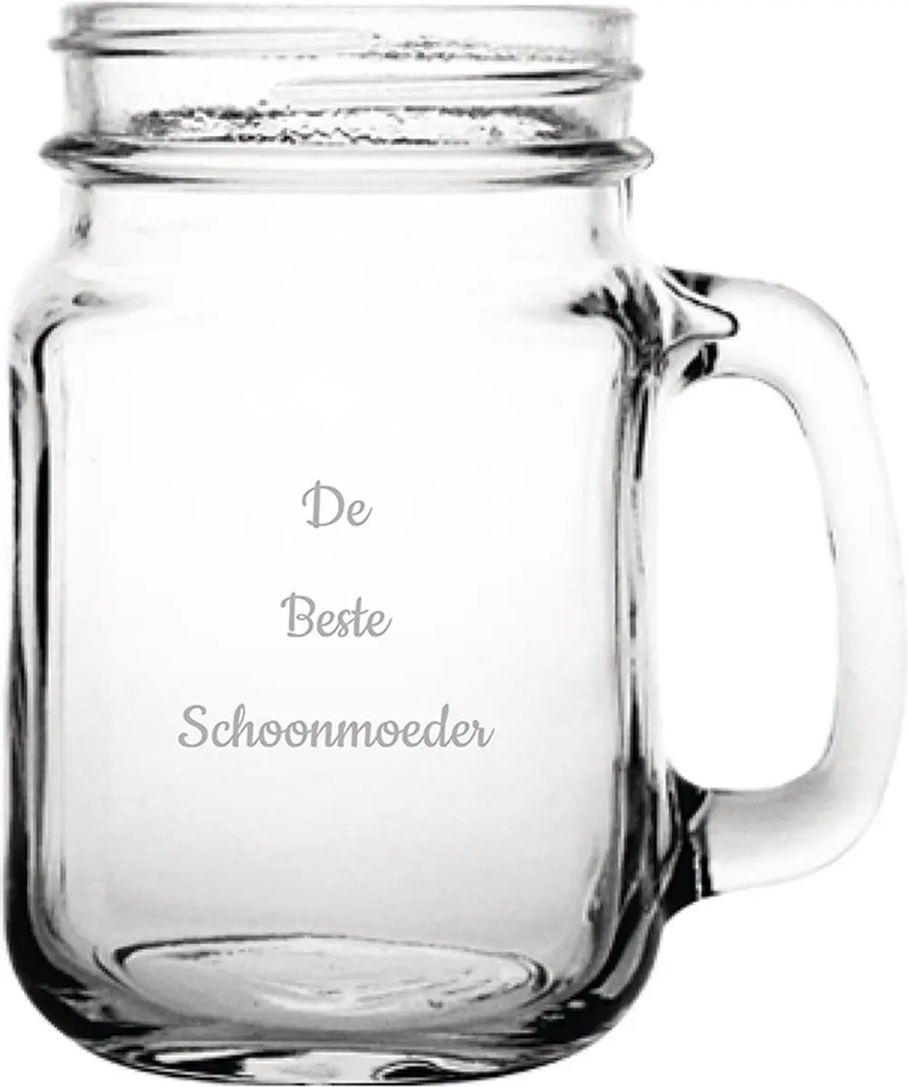 Gegraveerde Drinkglas 45cl De Beste Schoonmoeder