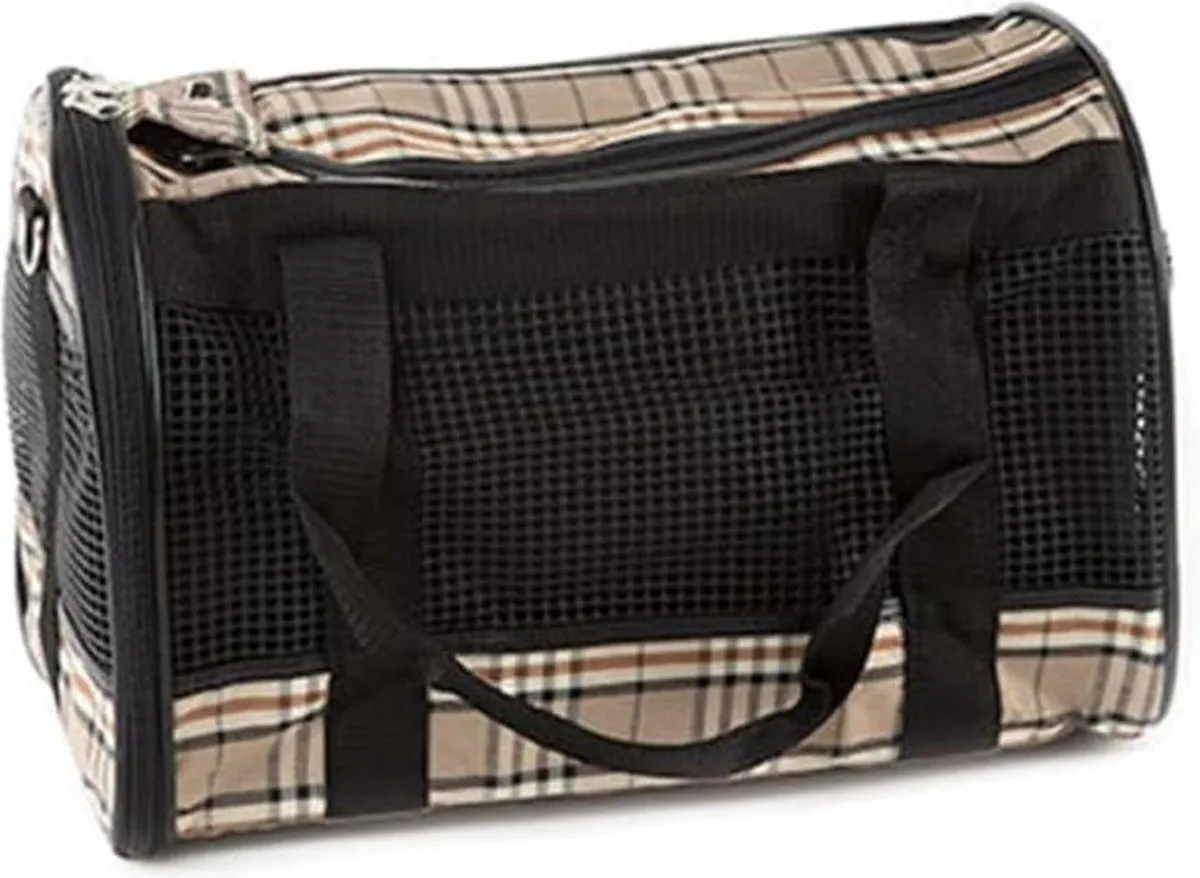 Flamingo Piccailly Draagtas - 50x27x31cm - Bruin