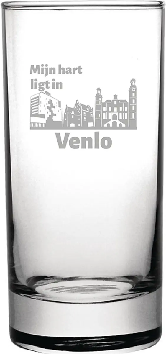 Gegraveerde longdrinkglas 28,5cl Venlo
