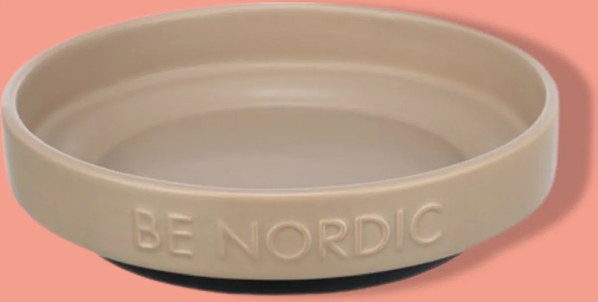 Trixie Keramische Kattenvoerbak Nordic - Taupe - afbeelding 3 van 3