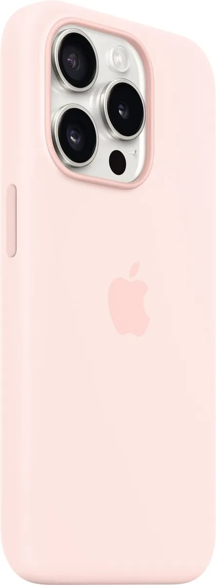 Apple Siliconenhoesje iPhone 15 Pro MagSafe - Light Pink