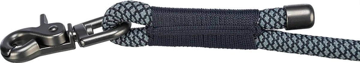 Trixie Soft Rope Hondenriem - Zwart/Grijs - afbeelding 6 van 6