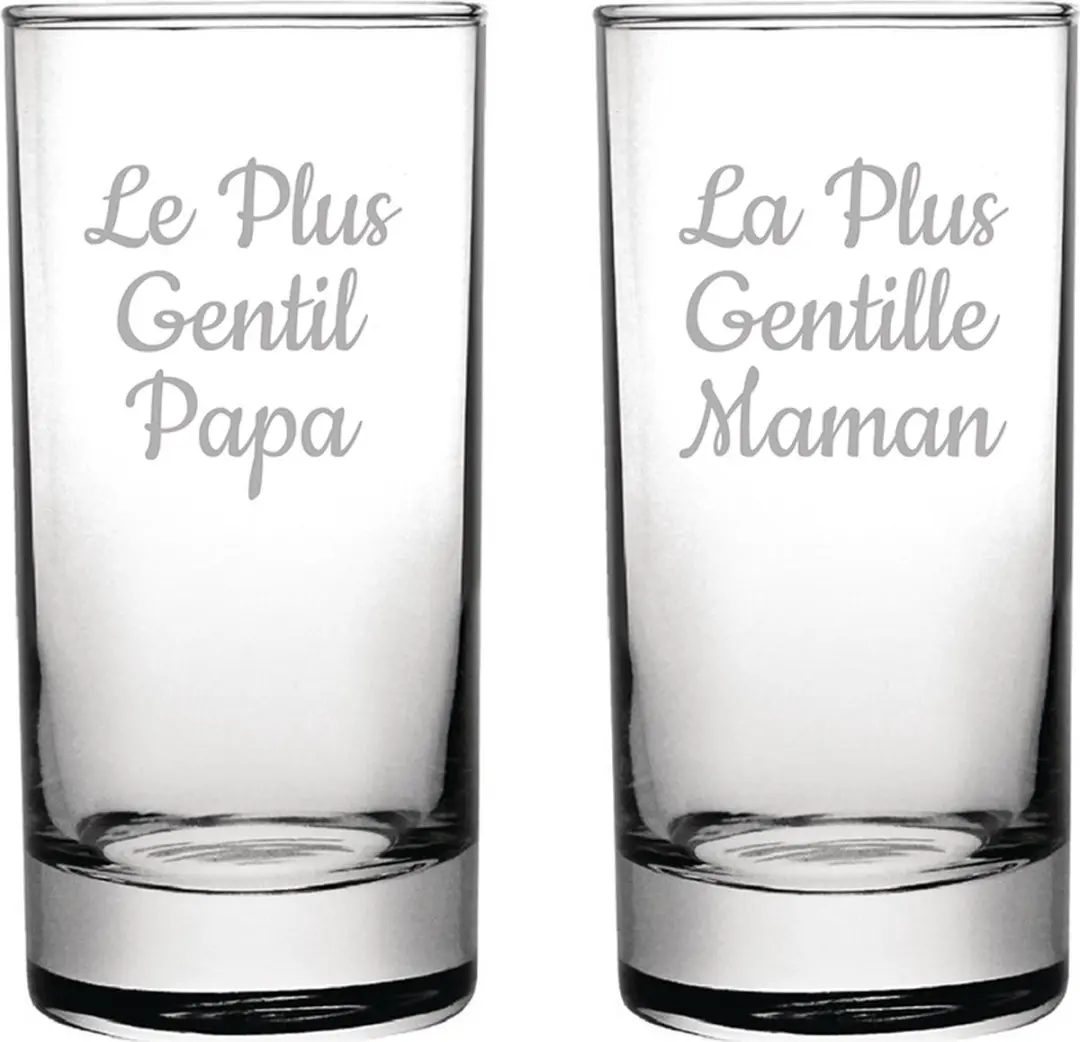 Longdrinkglas gegraveerd