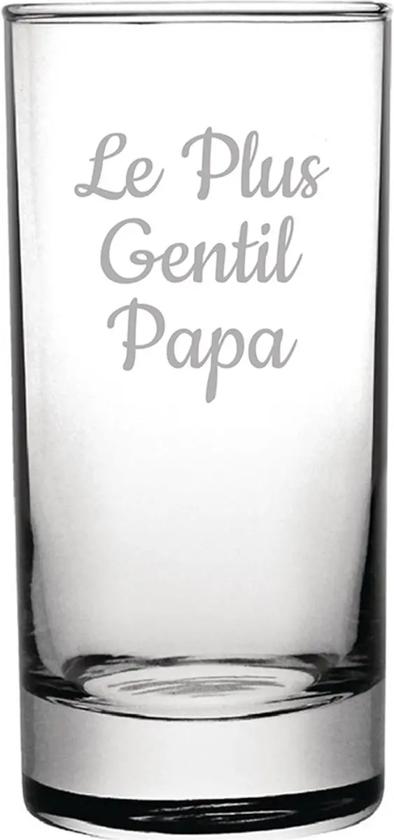 Longdrinkglas gegraveerd