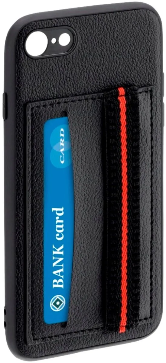 Hama Cover Red Sensation No. 4 iPhone 7/8 - 00186173 - Rood/Zwart