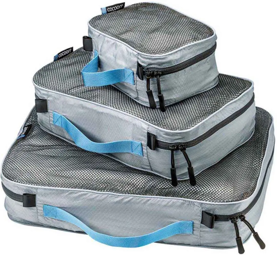Cocoon Packing Cube Ultralight Set - 3 Stuks Olive Green - afbeelding 5 van 6
