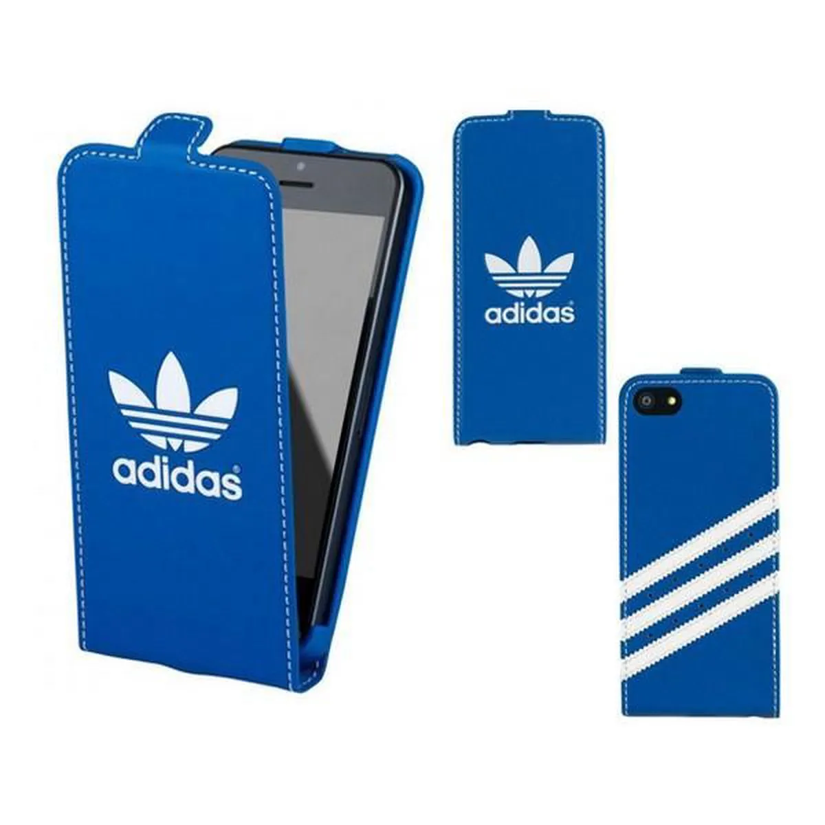 Adidas Flip Case Samsung Galaxy S4 Mini - Blauw