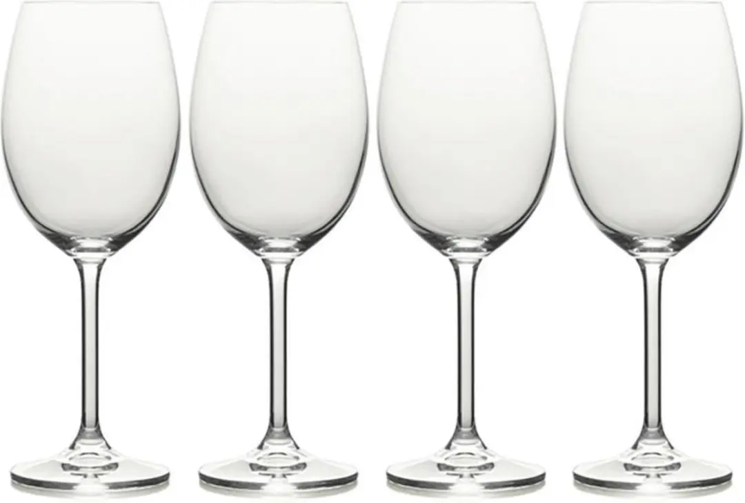 Witte Wijnglazenset, 4 stuks, 468 ml