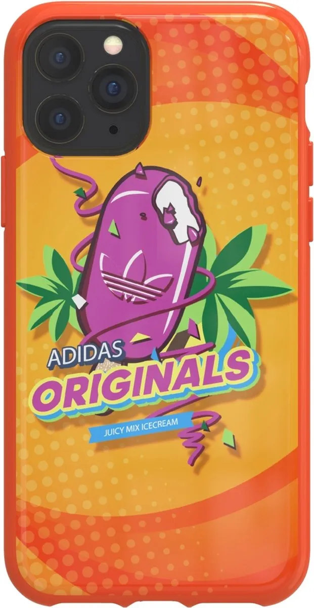 adidas Moulded Case Bodega iPhone 11 Pro Hoesje - Oranje
