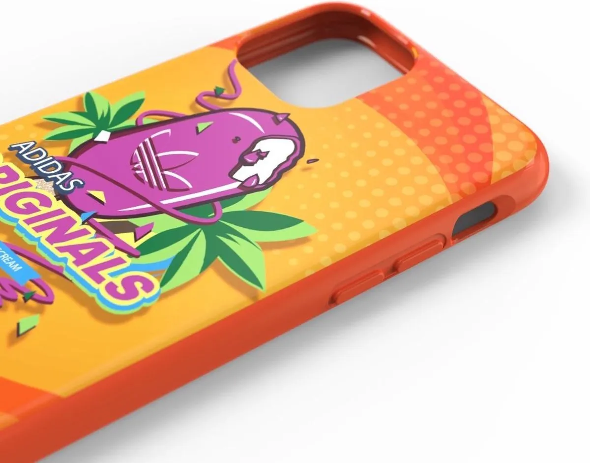adidas Moulded Case Bodega iPhone 11 Pro Hoesje - Oranje